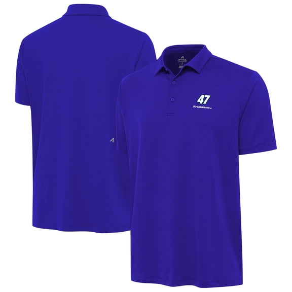 Men's-Antigua Royal Ricky Stenhouse Jr. Reprocess Polo