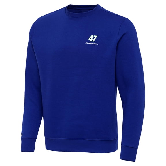 Men's-Antigua  Royal Ricky Stenhouse Jr. Victory Pullover Sweatshirt