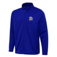 Men's Antigua Royal San Jose State Spartans Links 2 FullZip Golf