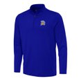 Men's Antigua Royal San Jose State Spartans Reprocess QuarterZip Top