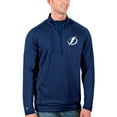 thumbnail image 1 of Men's Antigua Royal Tampa Bay Lightning Generation Quarter-Zip Pullover Jacket, 1 of 1