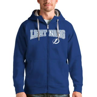 New York Rangers Fanatics Branded Team Lockup Fitted Pullover Hoodie - Royal