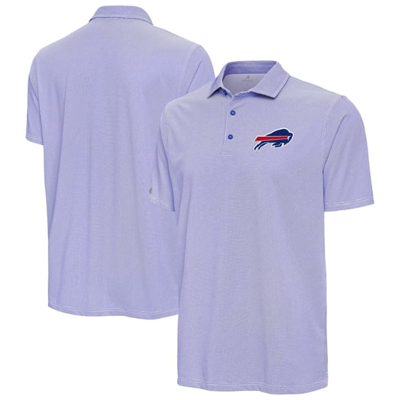 Men's Antigua Royal/White Buffalo Bills Pave Polo