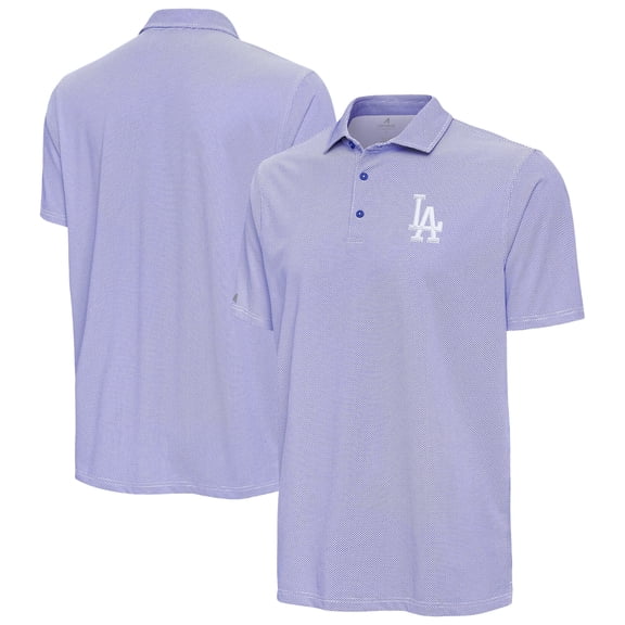 Men's Antigua Royal/White Los Angeles Dodgers Pave Polo