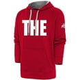 thumbnail image 1 of Men's Antigua Scarlet Ohio State Buckeyes THE Ohio State Victory Pullover Hoodie, 1 of 1