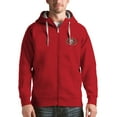 thumbnail image 1 of Men's Antigua Scarlet San Francisco 49ers Victory Full-Zip Hoodie, 1 of 1
