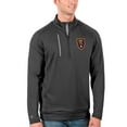 thumbnail image 1 of Men's Antigua Silver Real Salt Lake Generation Quarter-Zip Pullover Jacket, 1 of 1