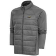 thumbnail image 1 of Men's Antigua  Steel Alabama State Hornets Altitude Quilted Full-Zip Jacket, 1 of 1