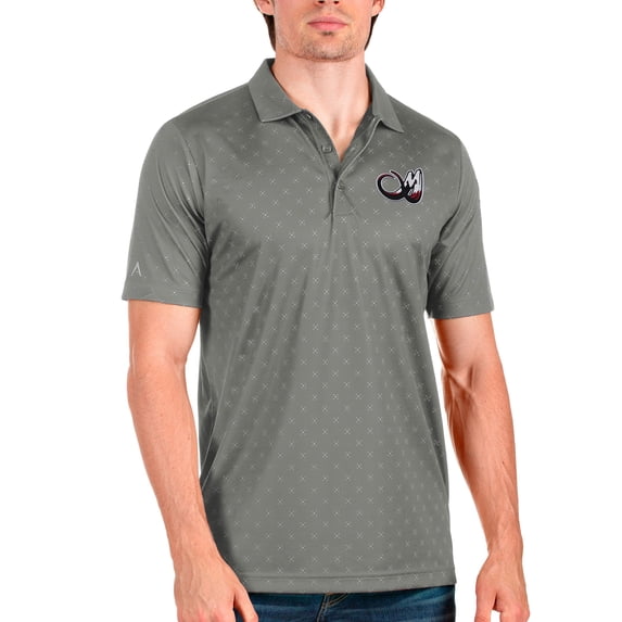 Men's Antigua Steel Colorado Mammoth Spark Polo