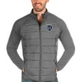 thumbnail image 1 of Men's Antigua Steel Sporting Kansas City Altitude Full-Zip Jacket, 1 of 1