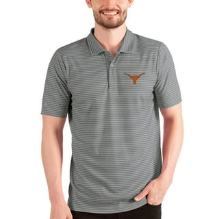 Men's Colosseum Heathered Gray Air Force Falcons Golfer Pocket Polo