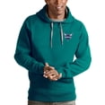 thumbnail image 1 of Men's Antigua Teal Charlotte Hornets Victory Pullover Hoodie, 1 of 1