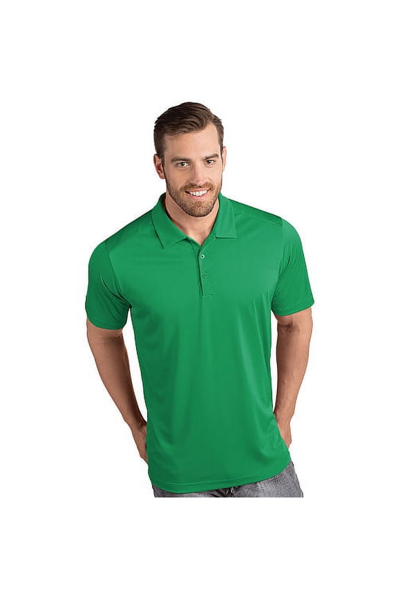 Men's Tribute Short Sleeve Polo Shirt S Celtic Green