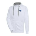 thumbnail image 1 of Men's Antigua White Air Force Falcons Big & Tall Victory Full-Zip Hoodie Jacket, 1 of 1