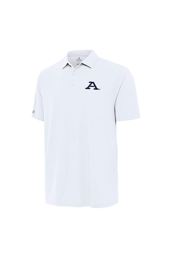 Men's Antigua White Akron Zips Era Polo