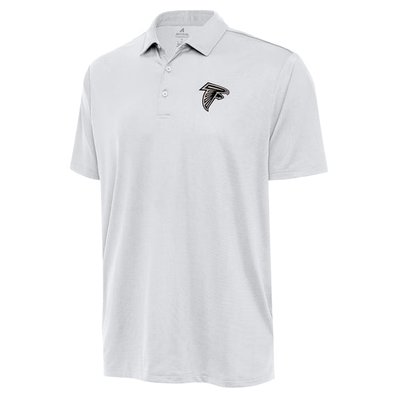 Men's Antigua White Atlanta Falcons-Ellipse Performance Polo