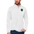 thumbnail image 1 of Men's Antigua White Austin FC Tribute Quarter-Zip Pullover Top, 1 of 1