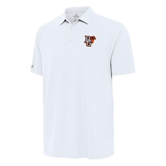 Men's Antigua White Bowling Green St. Falcons Era Polo