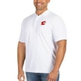 thumbnail image 1 of Men's Antigua White Calgary Flames Big & Tall Legacy Pique Polo, 1 of 1