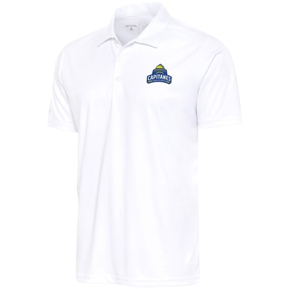 Men's Antigua White Capitanes de Ciudad de Mexico Big & Tall Tribute Polo