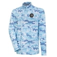 thumbnail image 1 of Men's Antigua  White Chicago Cubs Discord Quarter-Zip Sweatshirt, 1 of 1