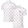 thumbnail image 1 of Men's Antigua White Cincinnati Reds  Americana Polo, 1 of 3