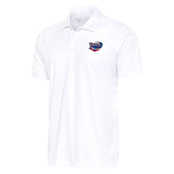 Men's Antigua White Clearwater Threshers Big & Tall Tribute Polo