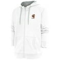 thumbnail image 1 of Men's Antigua White Cleveland Browns Team Logo Victory Full-Zip Hoodie, 1 of 1