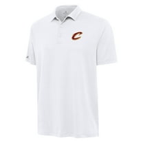 Men's Antigua White Cleveland Cavaliers Reprocess Polo