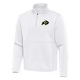 thumbnail image 1 of Men's Antigua White Colorado Buffaloes Twist Quarter-Zip Pullover Jacket, 1 of 1