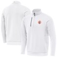 thumbnail image 1 of Men's Antigua White Connecticut Sun Generation Quarter-Zip Pullover Top, 1 of 3