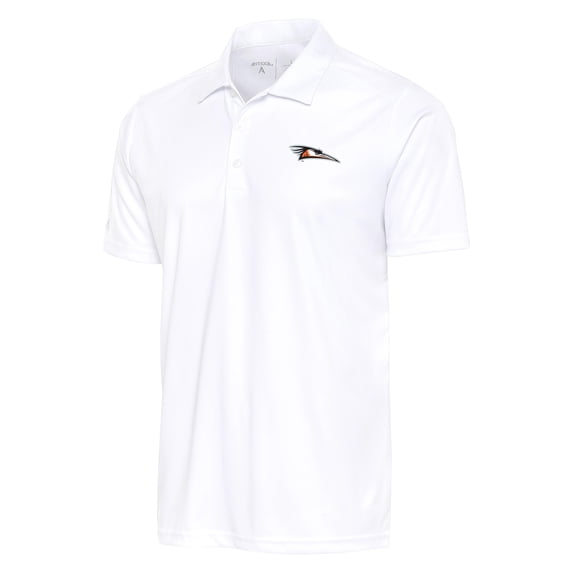 Men's Antigua White Delmarva Shorebirds Big & Tall Tribute Polo