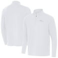 thumbnail image 1 of Men's Antigua White Denver Broncos Intent Quarter-Zip Jacket, 1 of 4