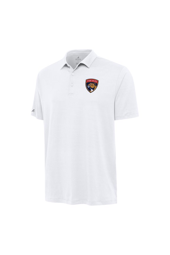 Men's Antigua White Florida Panthers Reprocess Polo