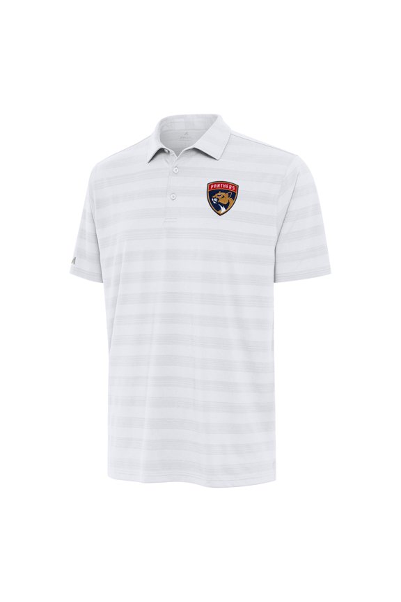 Men's Antigua White Florida Panthers Tunnel Polo