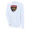 thumbnail image 1 of Men's Antigua  White Florida Panthers Victory Pullover Sweatshirt, 1 of 1