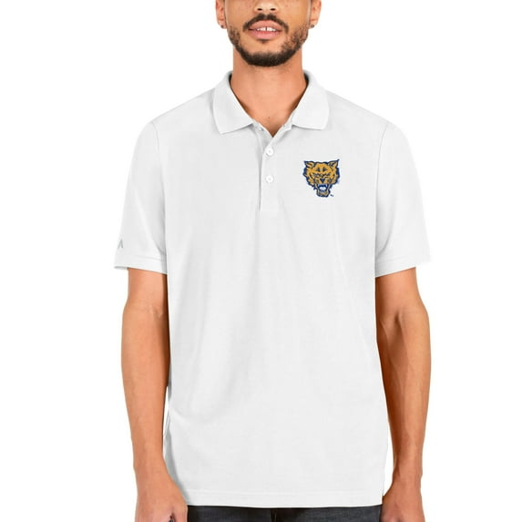 Men's Antigua White Fort Valley State Wildcats Legacy Pique Polo