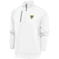 thumbnail image 1 of Men's Antigua  White Fort Wayne Mad Ants Generation Quarter-Zip Pullover Top, 1 of 1