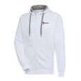 thumbnail image 1 of Men's Antigua  White Frisco RoughRiders Victory Full-Zip Hoodie, 1 of 1