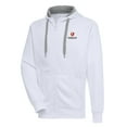 thumbnail image 1 of Men's Antigua  White Gardner-Webb Bulldogs Victory Full-Zip Hoodie, 1 of 1