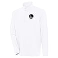 thumbnail image 1 of Men's Antigua White Golden State Warriors Hunk Quarter-Zip Top, 1 of 1