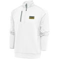 thumbnail image 1 of Men's Antigua  White Grand Rapids Gold Generation Quarter-Zip Pullover Top, 1 of 1