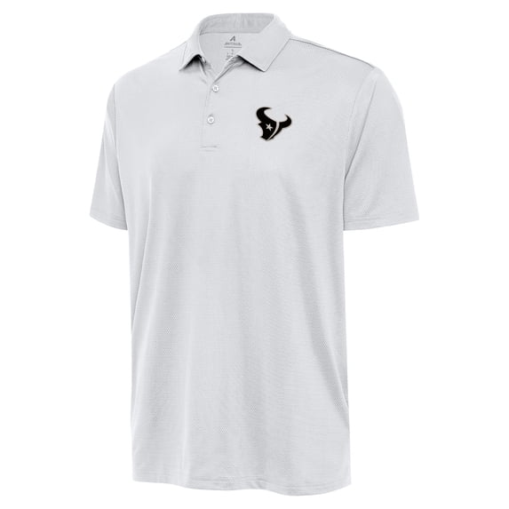Men's Antigua White Houston Texans-Ellipse Performance Polo