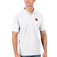 thumbnail image 1 of Men's Antigua White Illinois State Redbirds Legacy Pique Polo, 1 of 1