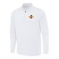 thumbnail image 1 of Men's Antigua White Iowa State Cyclones Reprocess Quarter-Zip Top, 1 of 1