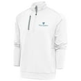 thumbnail image 1 of Men's Antigua  White Johns Hopkins Blue Jays Generation Quarter-Zip Pullover Top, 1 of 1