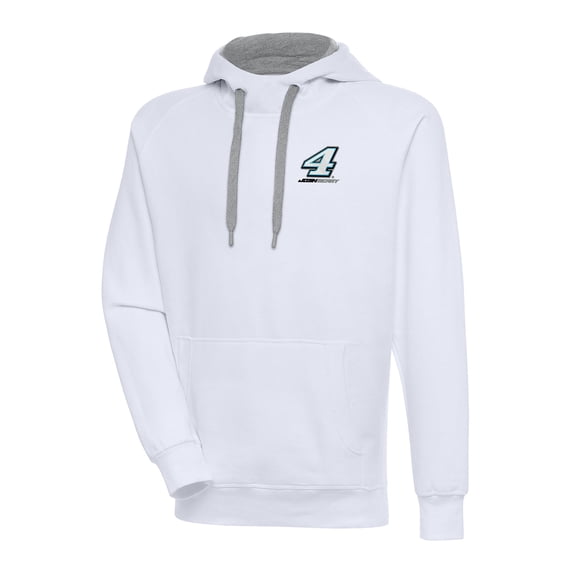 Men's Antigua White Josh Berry Victory Pullover Hoodie