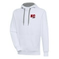 thumbnail image 1 of Men's Antigua  White Kansas City Chiefs Victory Pullover Hoodie, 1 of 1