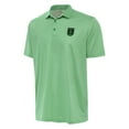 thumbnail image 1 of Men's Antigua White/Kelly Green Austin FC Rings Polo, 1 of 1