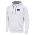 thumbnail image 1 of Men's Antigua  White Los Angeles Chargers Victory Pullover Hoodie, 1 of 1